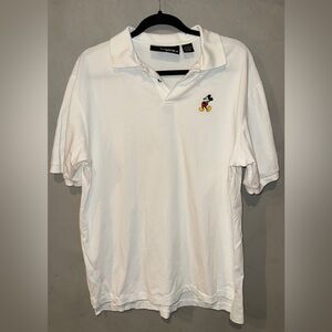 HTF Vintage single stitch Disney Originals Mickey Mouse short sleeve Polo shirt